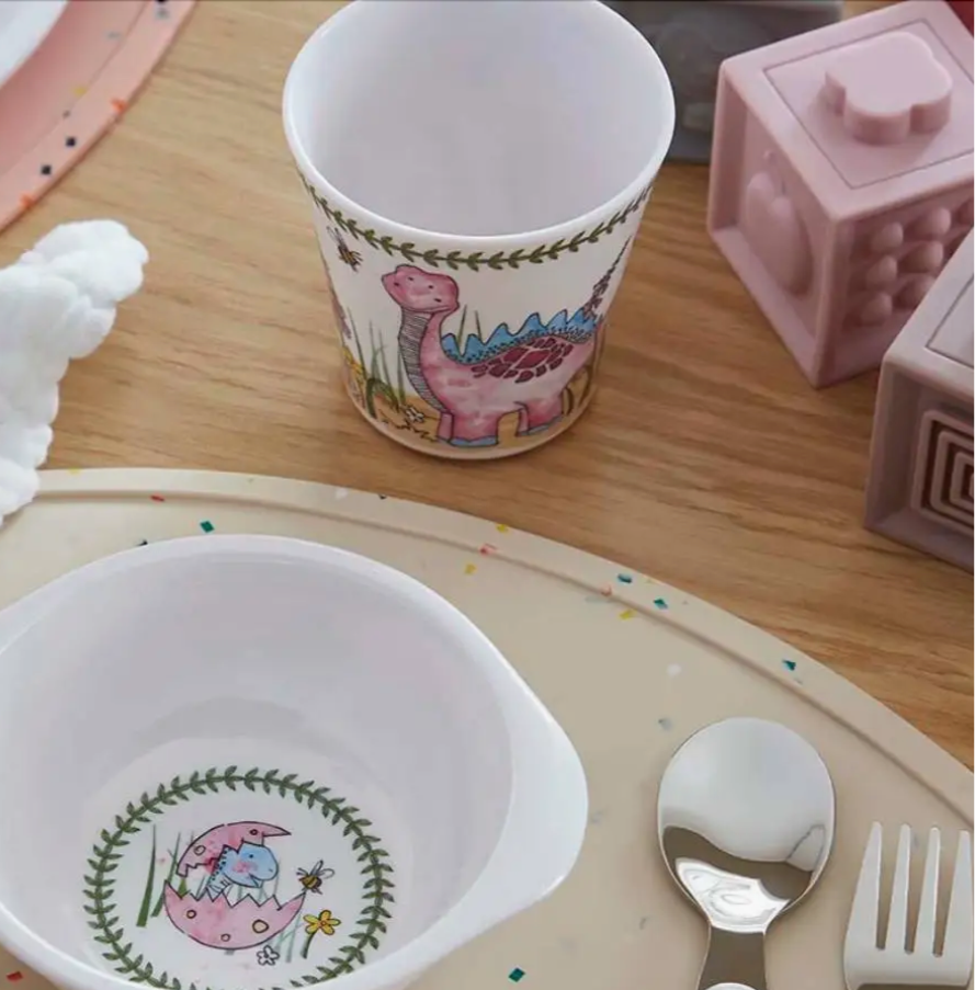 Mini Meirion Dino Melamine Beaker Cup - Portmerion