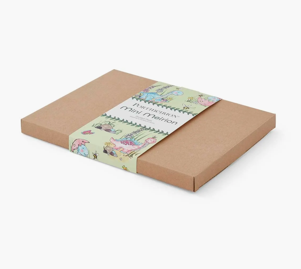 Mini Meirion Dino Melamine Divided Plate - Portmerion
