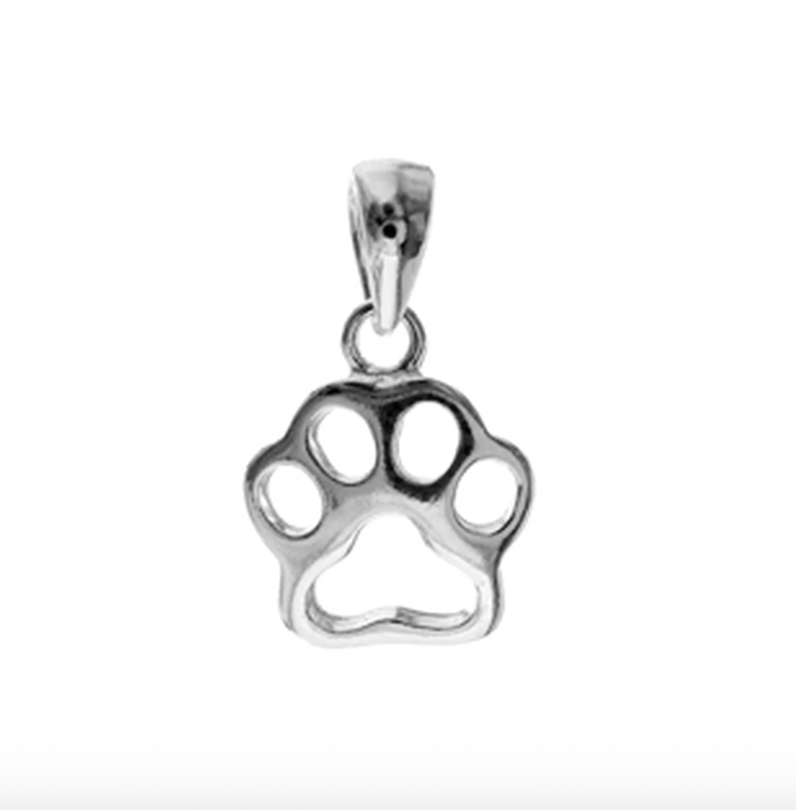 Kali Ma Matilda Open Paw Print Pendant Necklace