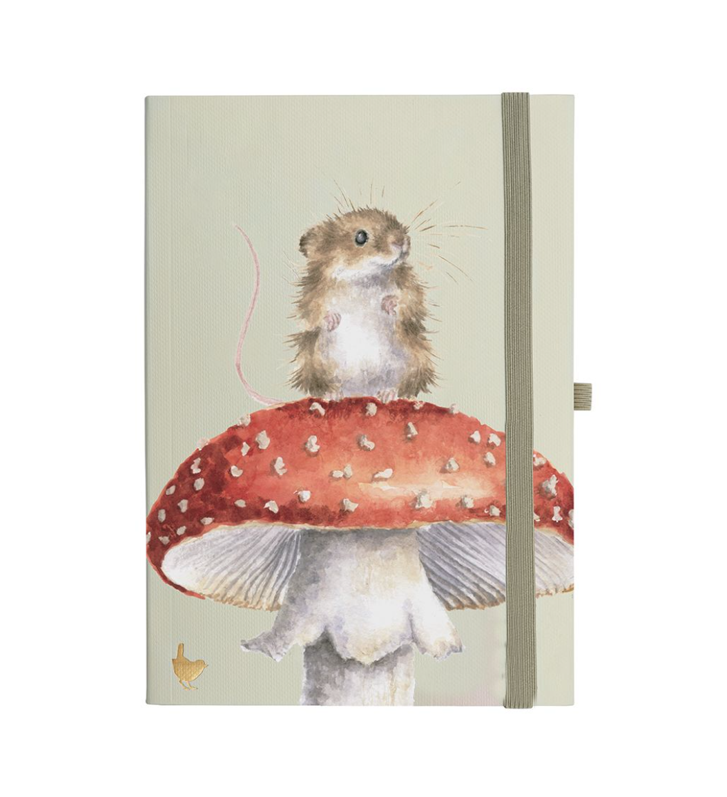 Wrendale 'He's a Fun-gi' Mouse Signature Stationery Notebook
