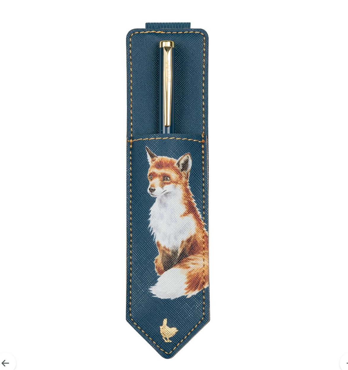 Wrendale - Fox - Signature Stationery Pen Set - Navy