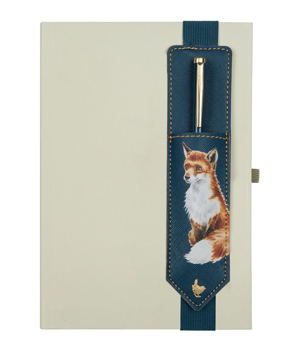 Wrendale - Fox - Signature Stationery Pen Set - Navy