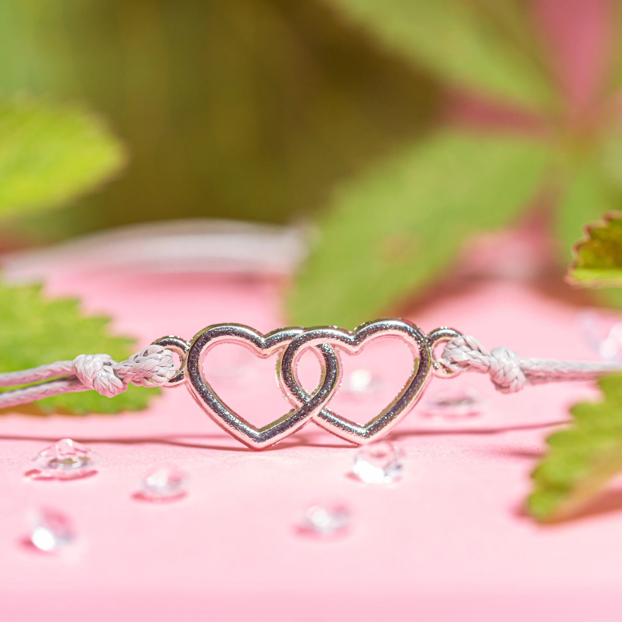 Letterbox Love Two Peas in a Pod Cord Bracelet