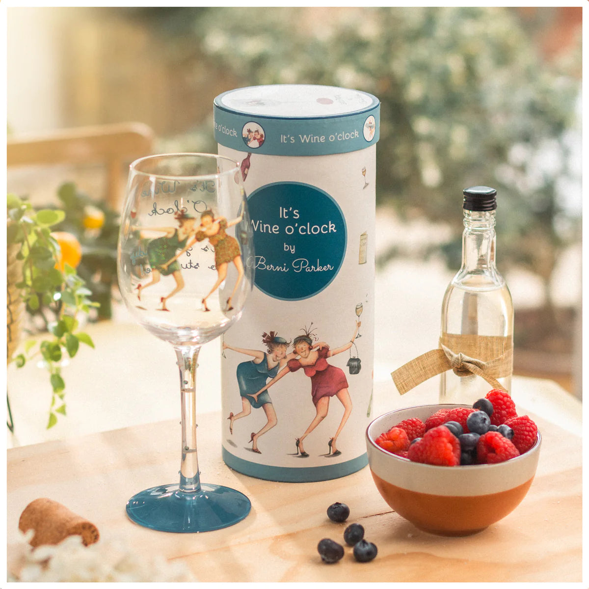 Berni Parker Wine Glass - Wine O’Clock