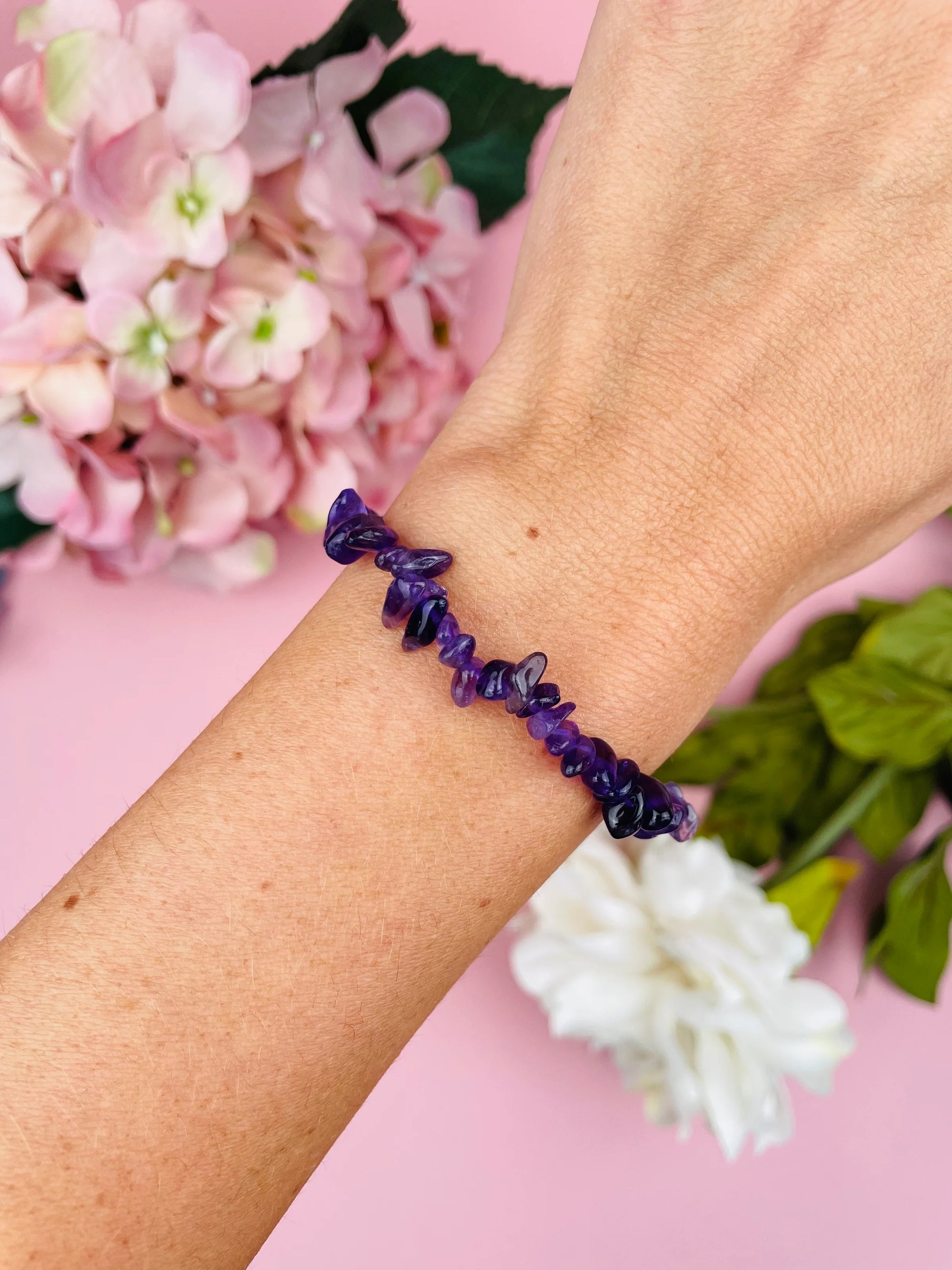 Letterbox Love Serenity Stones Bracelet - Amethyst