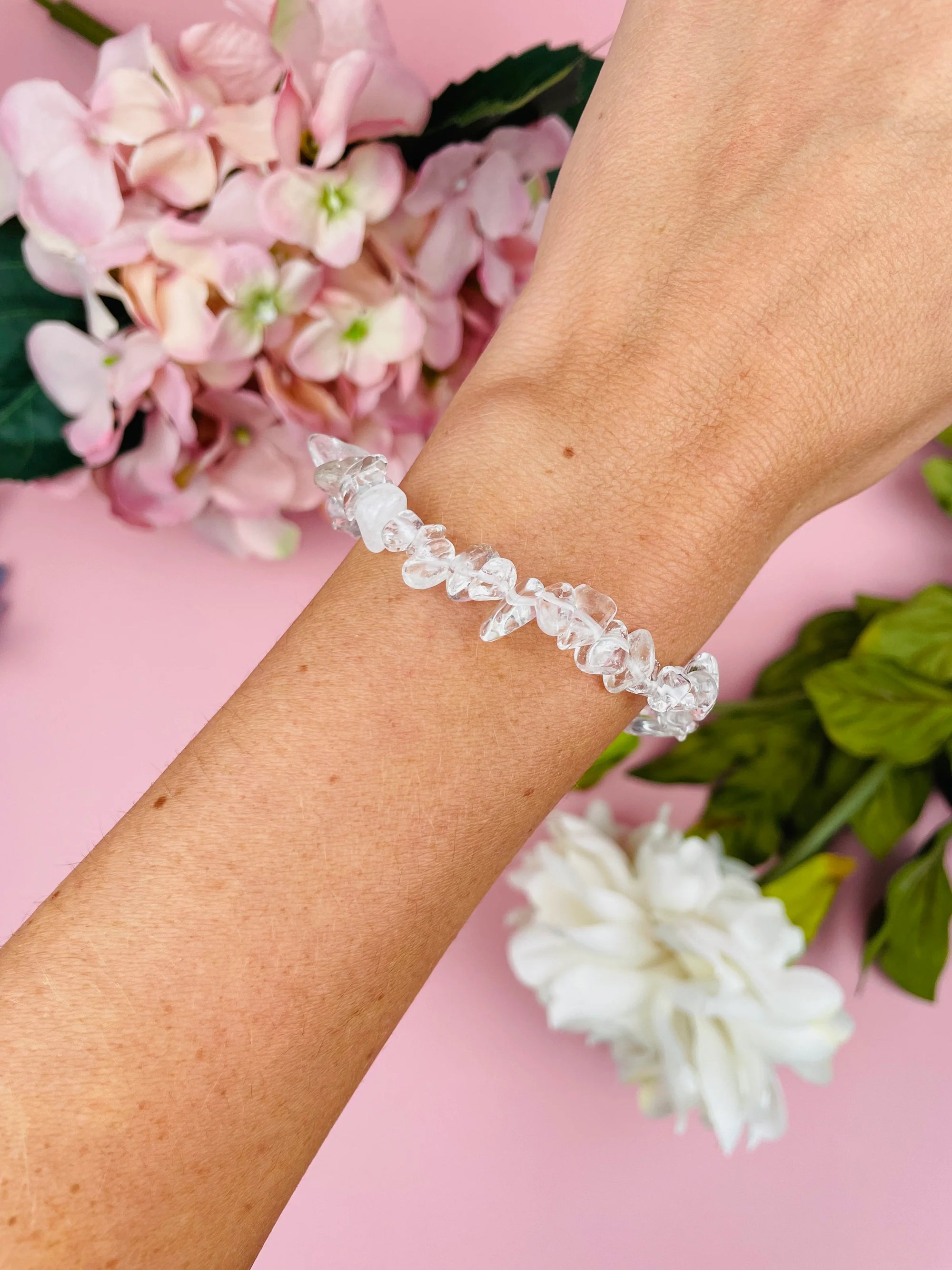Letterbox Love Serenity Stones Bracelet - Clear Quartz