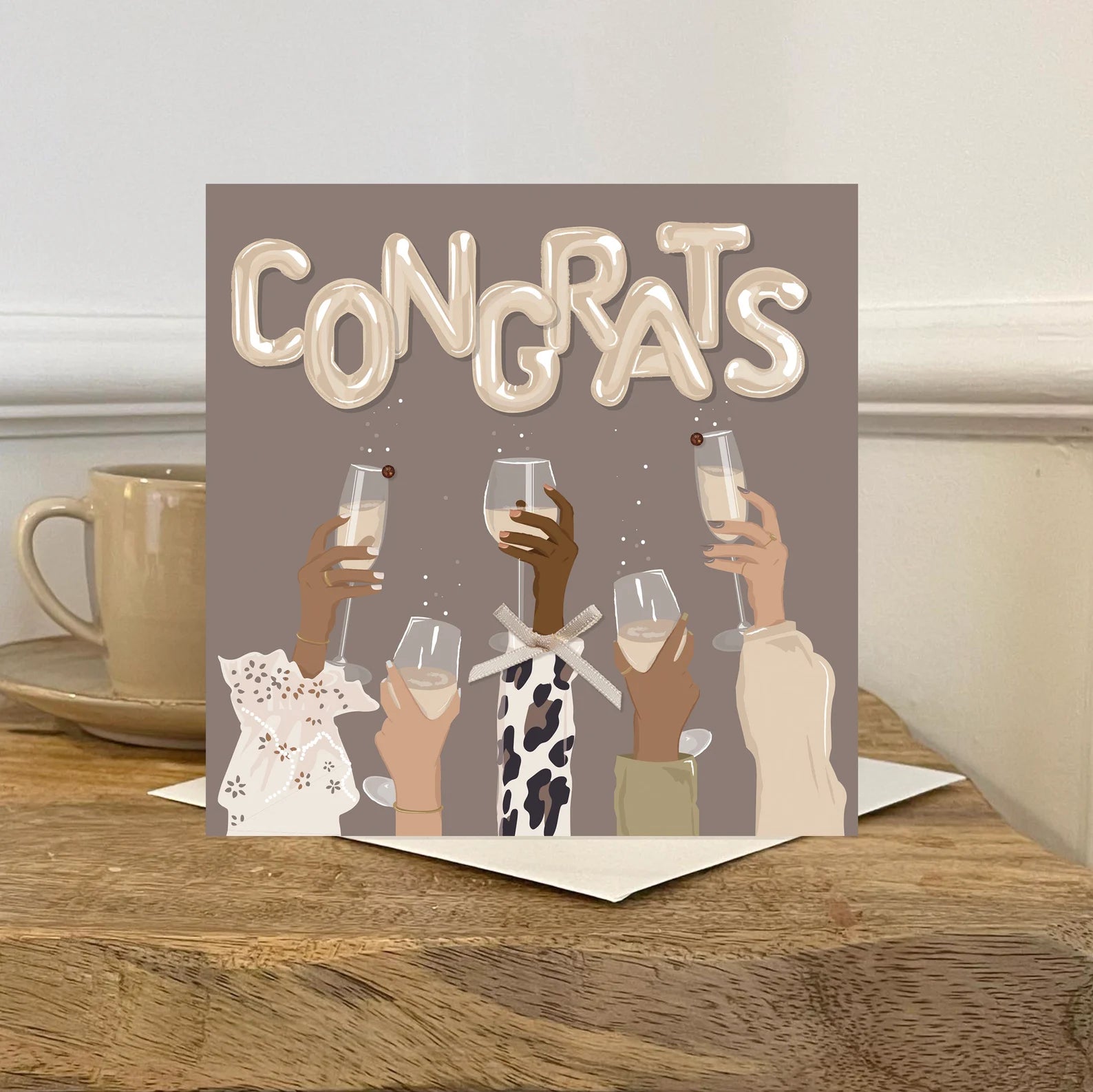 Congratulations Balloon Card
