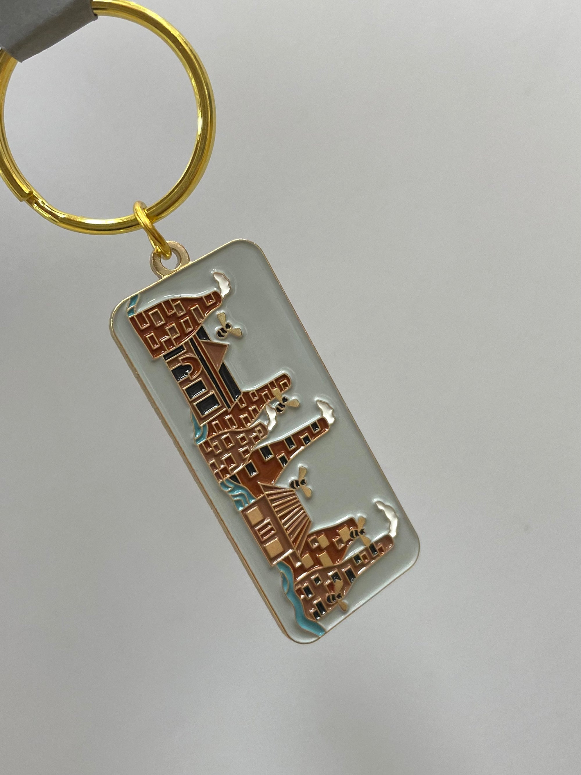 Cushy Paws Potbanks Metal Keyring