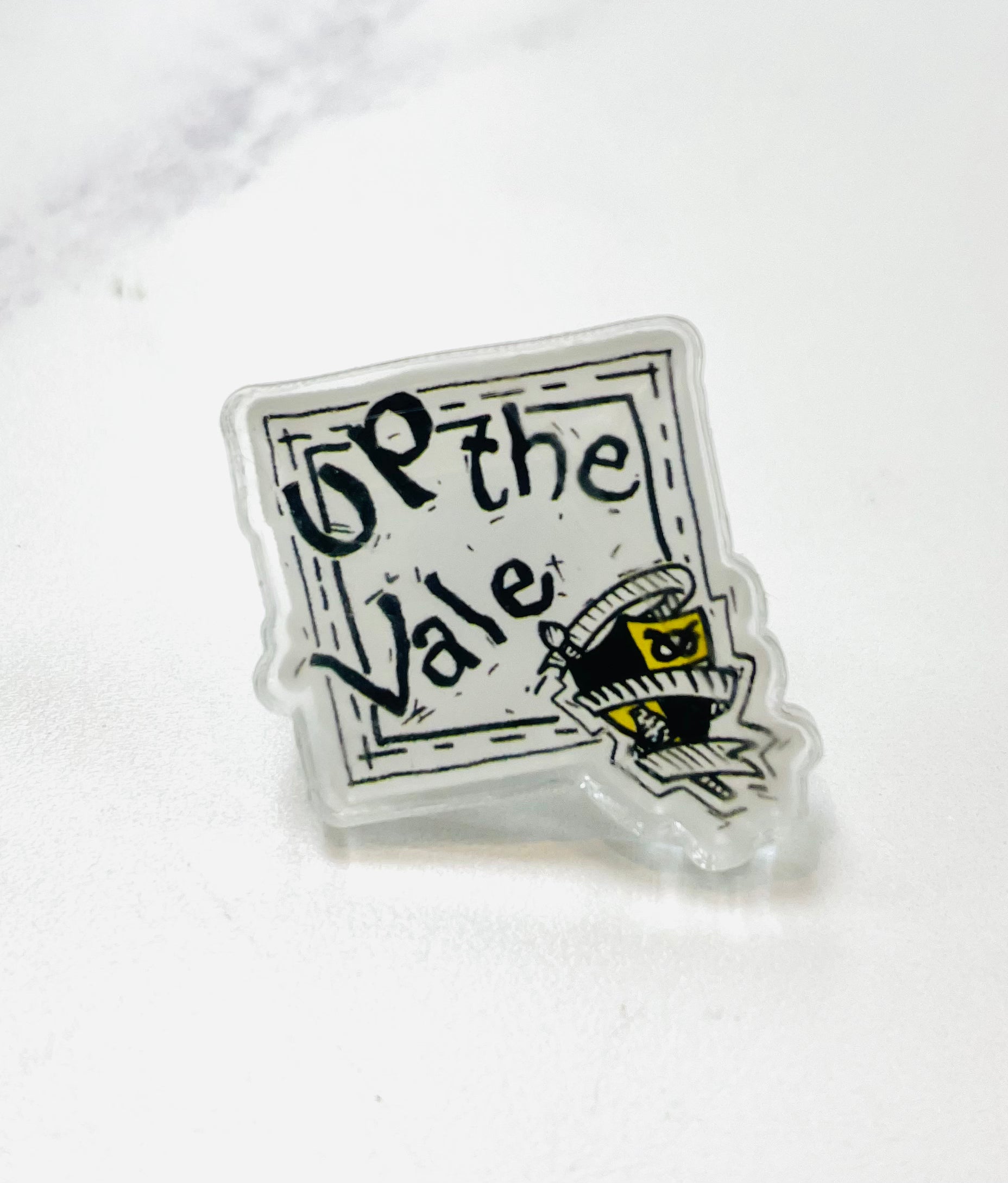 Born Stokie Tiny Pin Badge - Up The Vale Port Vale
