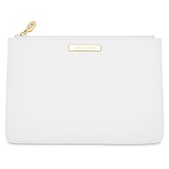 Katie Loxton Semi Precious Stone Secret Message Pouch -Happy Ever After - White/Pearl