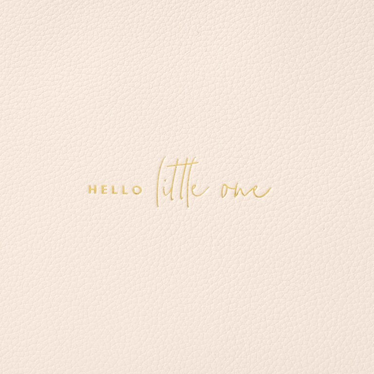 Katie Loxton Baby Perfect Pouch - Hello Little One -Eggshell