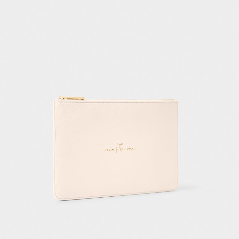 Katie Loxton Baby Perfect Pouch - Hello Little One -Eggshell