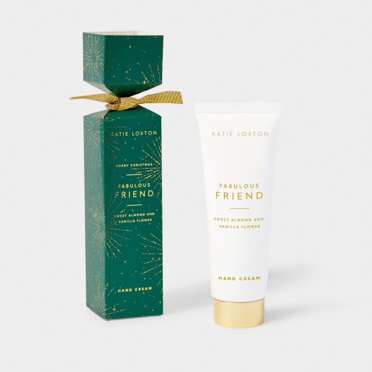 Katie Loxton Christmas Hand Cream - Merry Christmas Fabulous Friend - Sweet Almond & Vanilla Flower
