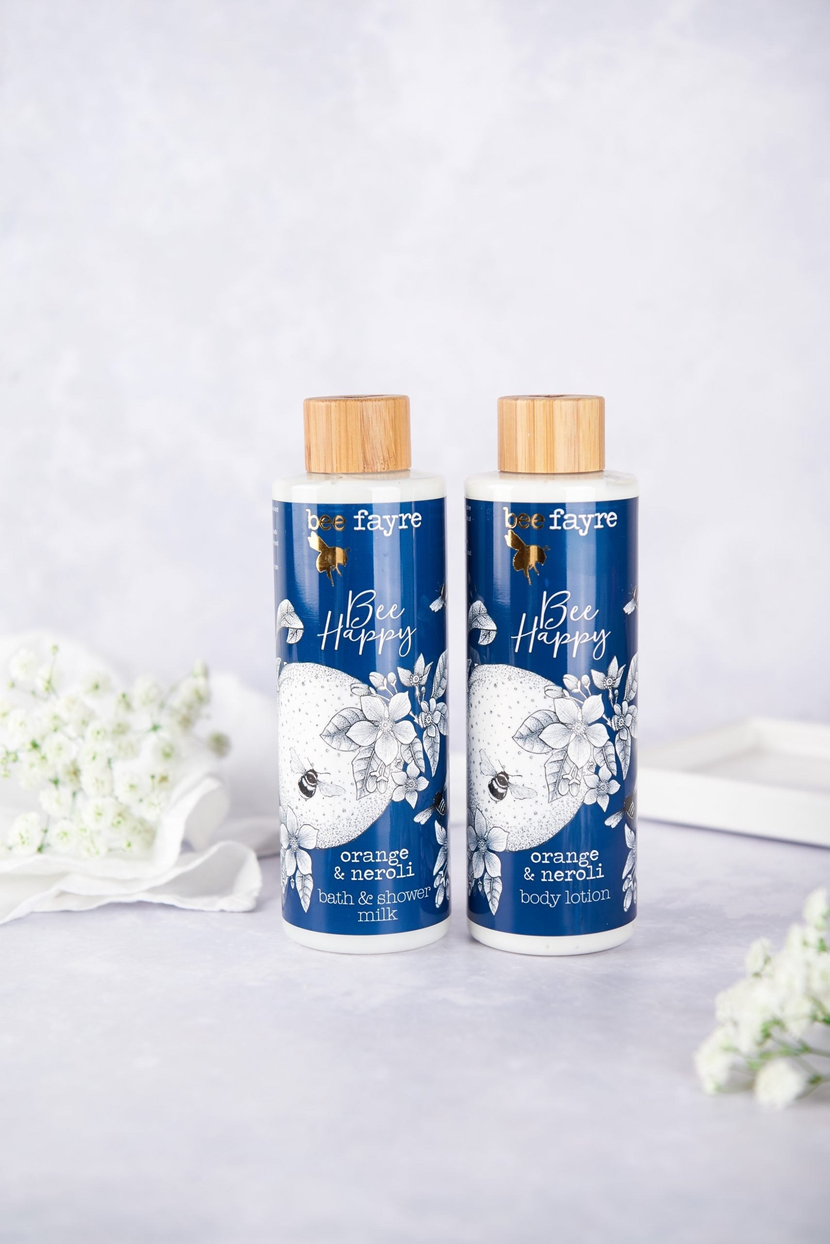 Beefayre Bee Happy- Orange & Neroli Body Lotion 250ml