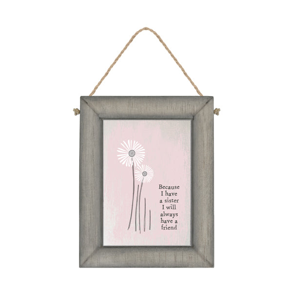 East of India Floral Picture - Because I Have A Sister