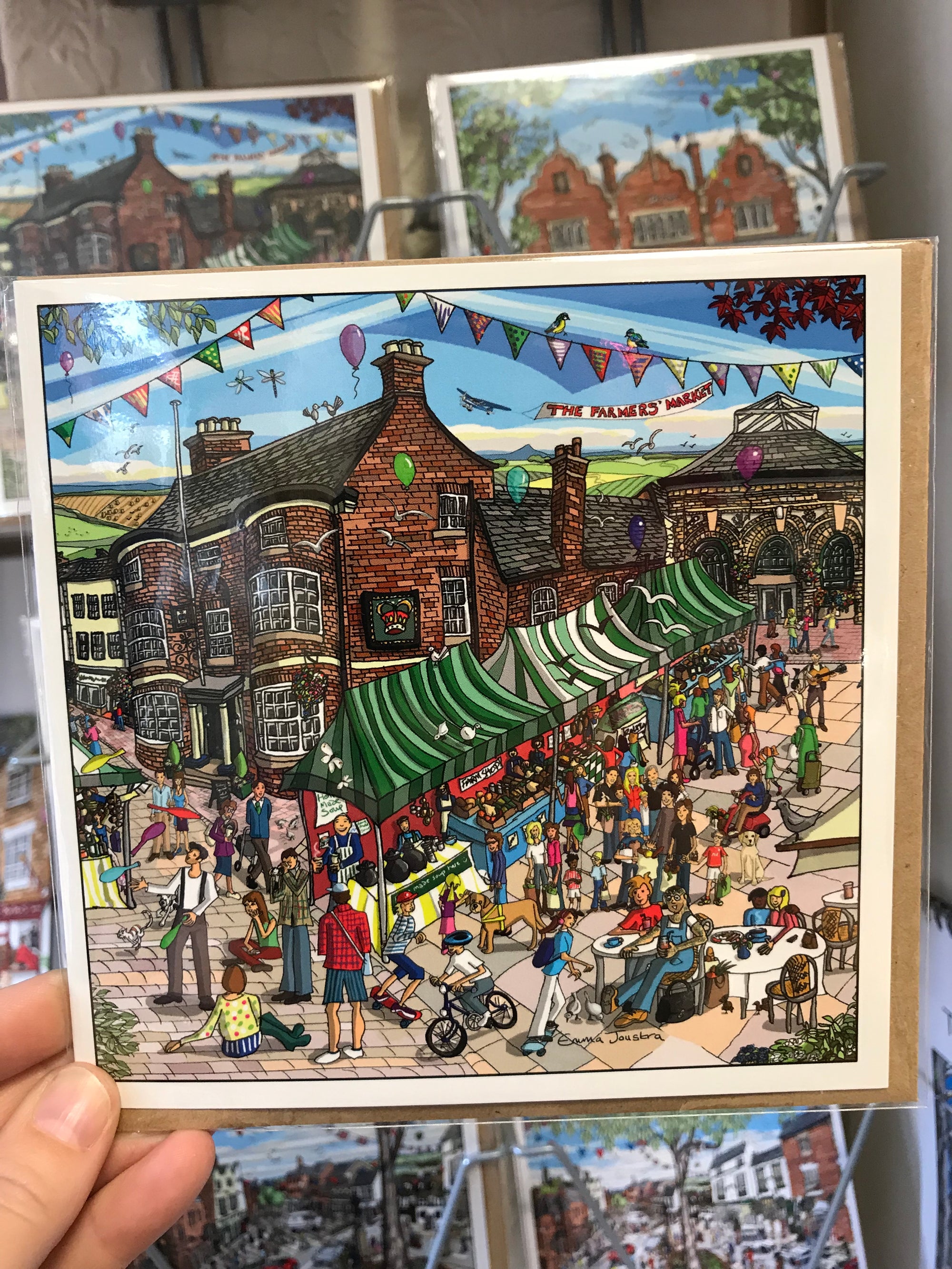 Emma Joustra Stone Farmers Market Card