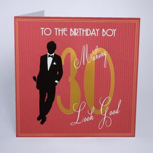 Five Dollar Shake Making 30 Look Good Birthday Card