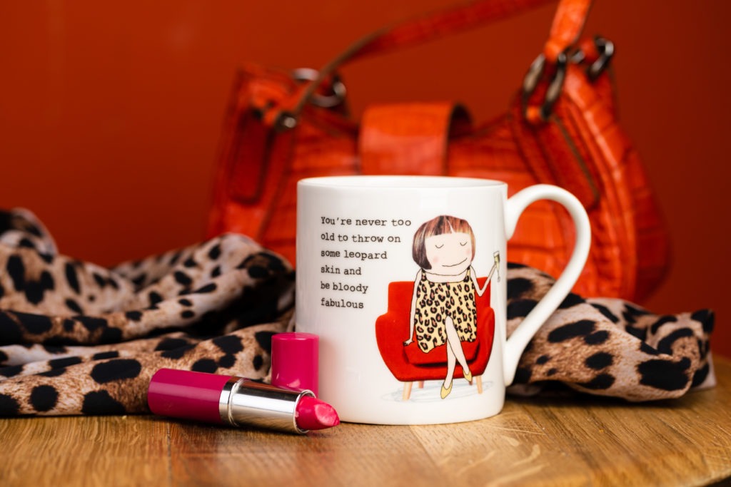 Rosie Made a Thing Mug - Leopard Skin