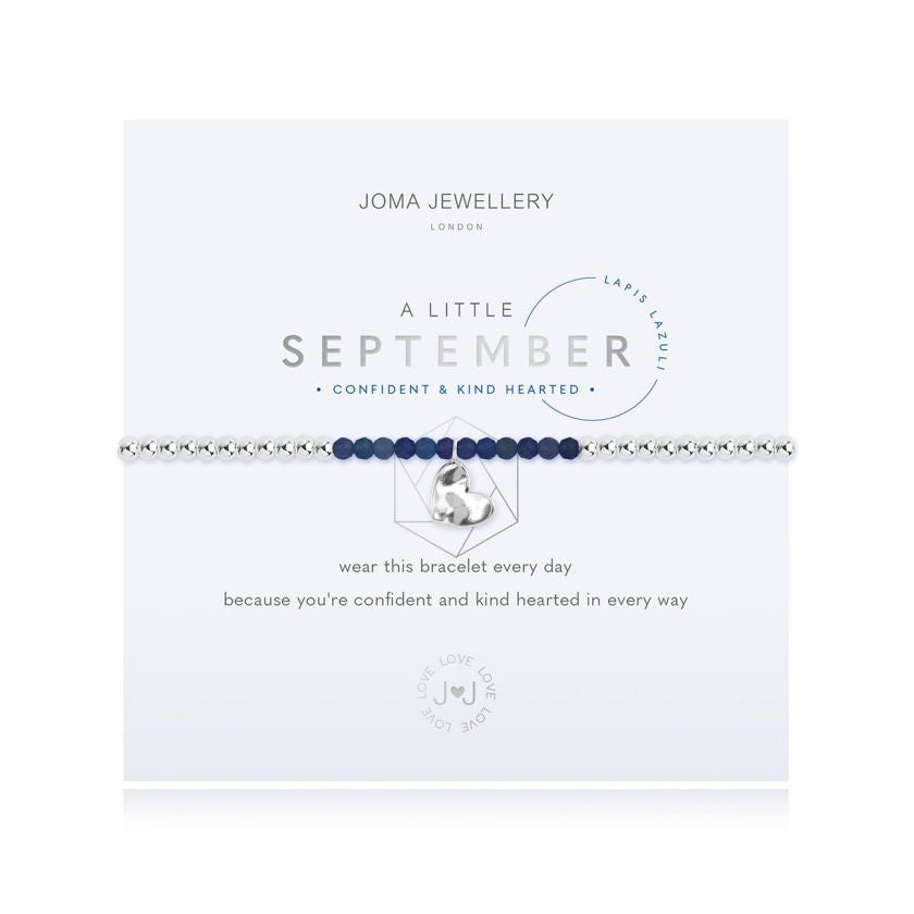 Joma Jewellery A little Birthstone September Lapis Lazuli Bracelet