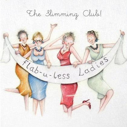 Berni Parker Blank Card - The Slimming Club