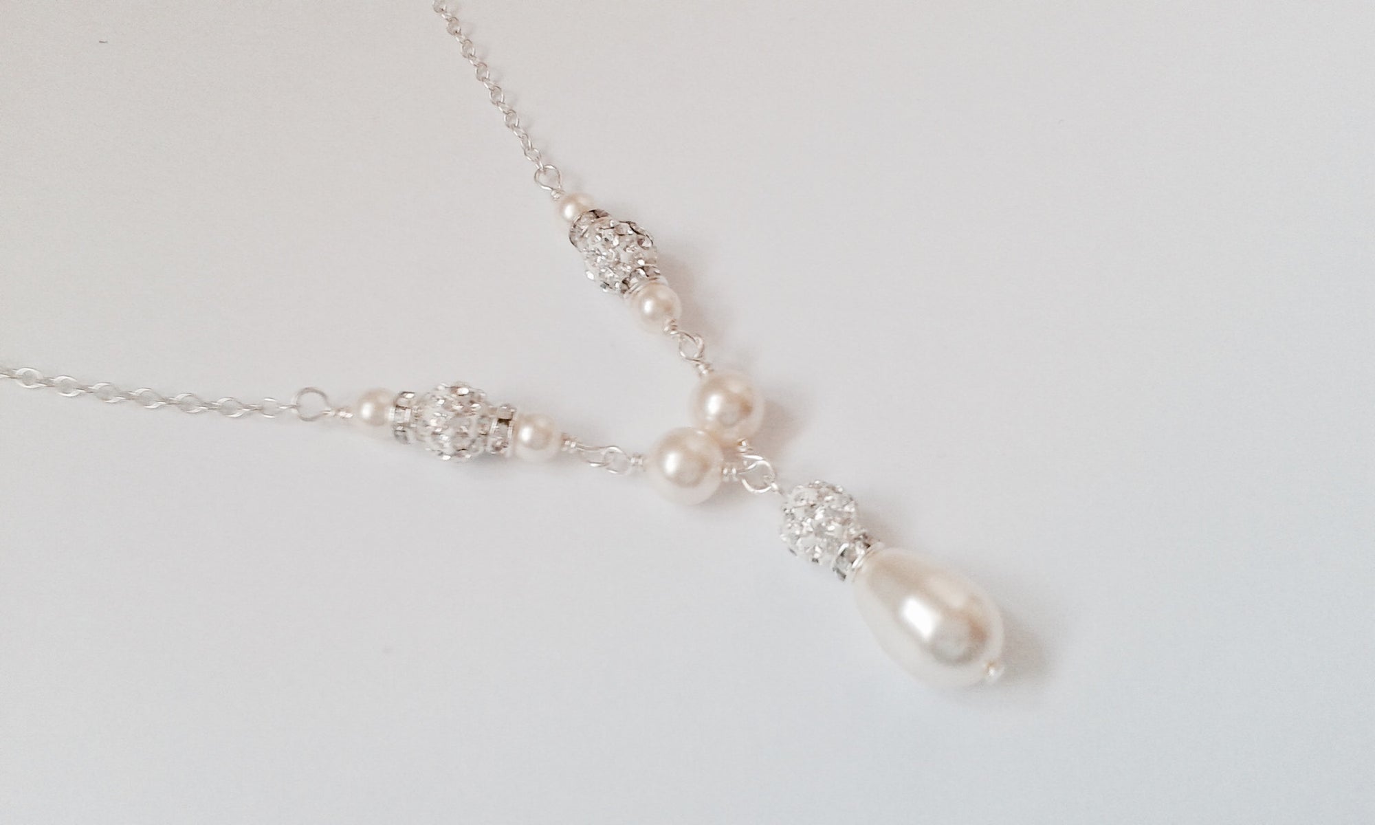 Jolu Jewellery Annabelle Y Drop Necklace