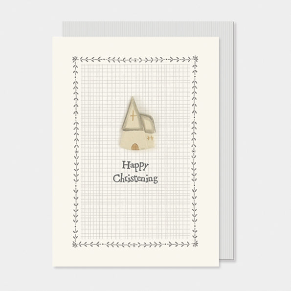 East of India Dreamy Christening Card