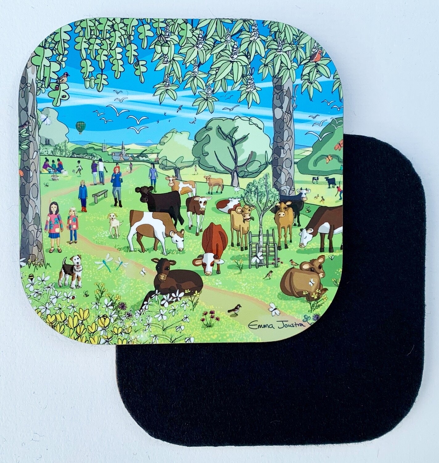 Emma Joustra Common Plot Coaster