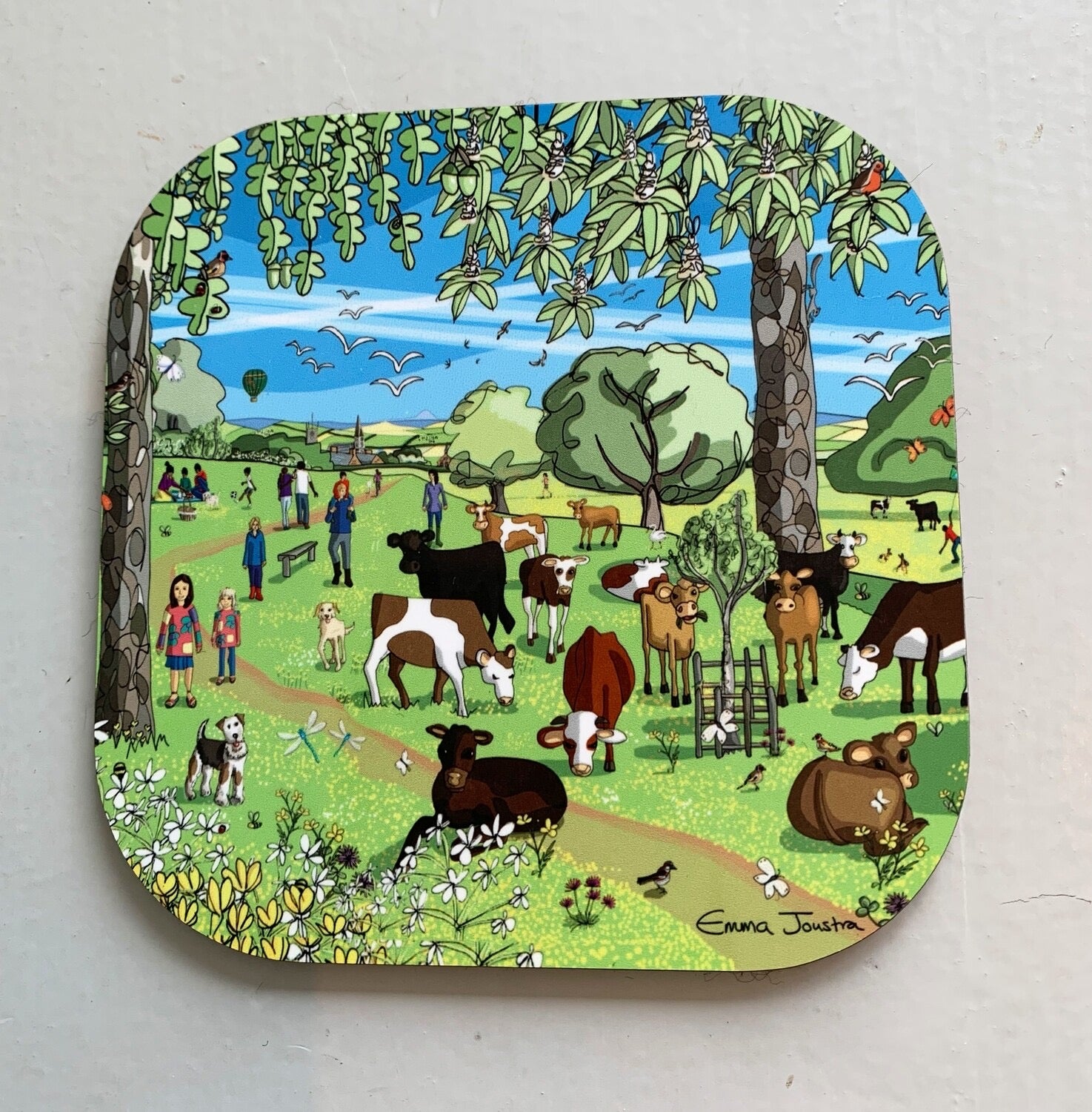 Emma Joustra Common Plot Coaster