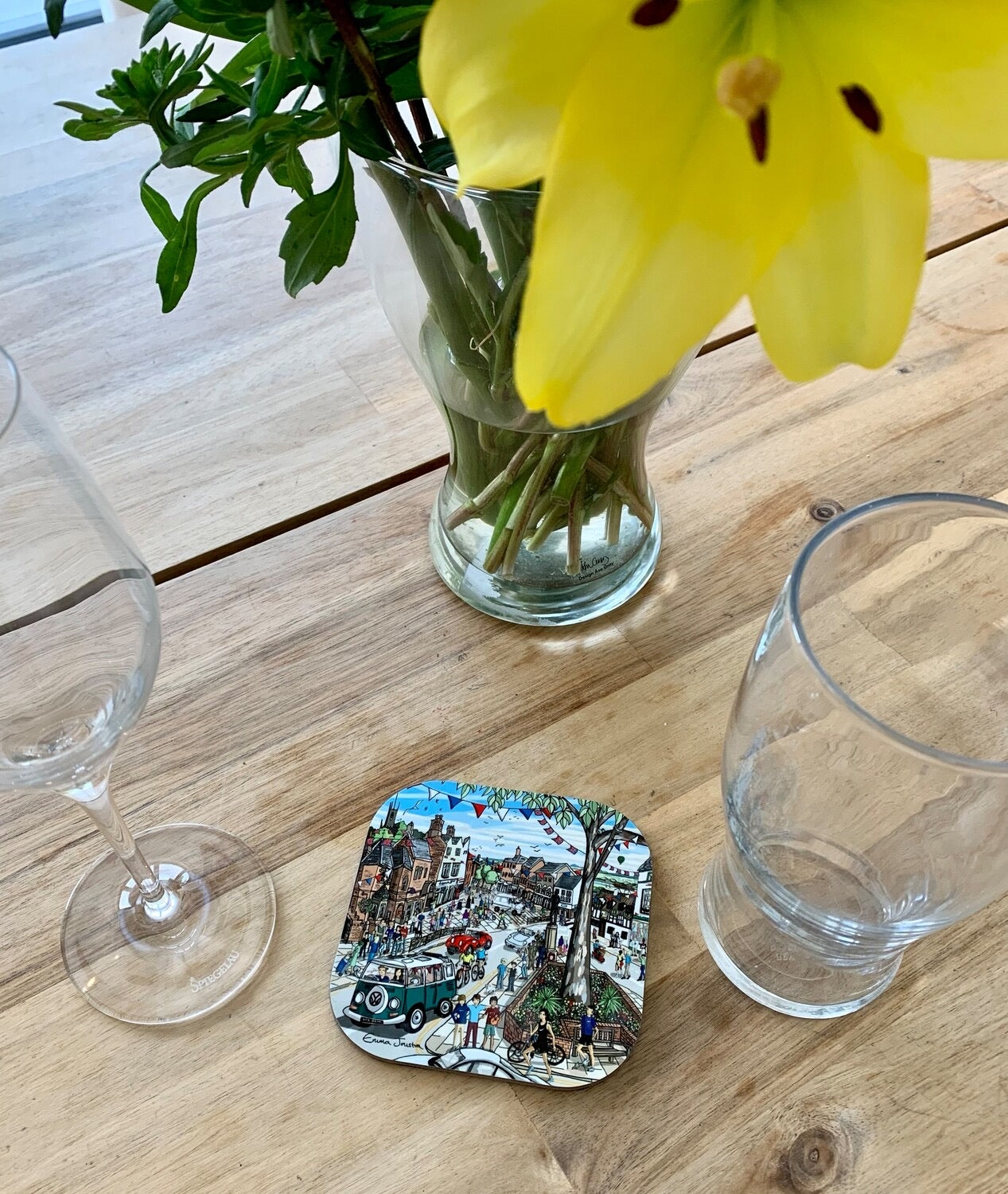 Emma Joustra Granville Square Coaster
