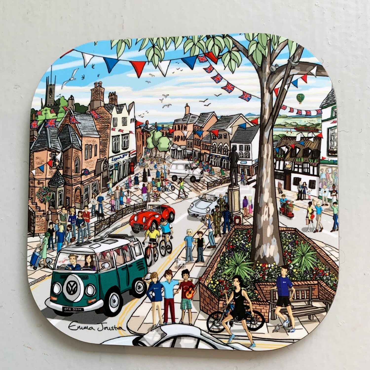 Emma Joustra Granville Square Coaster