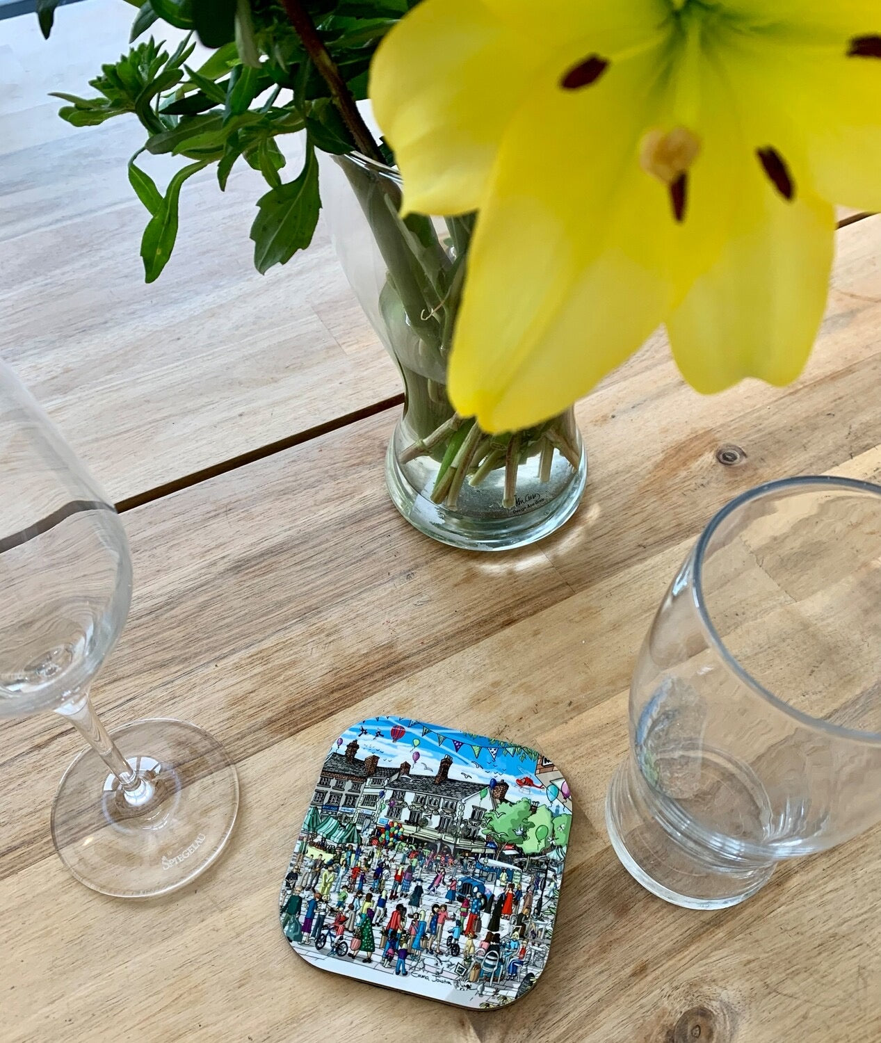 Emma Joustra Market Square Coaster