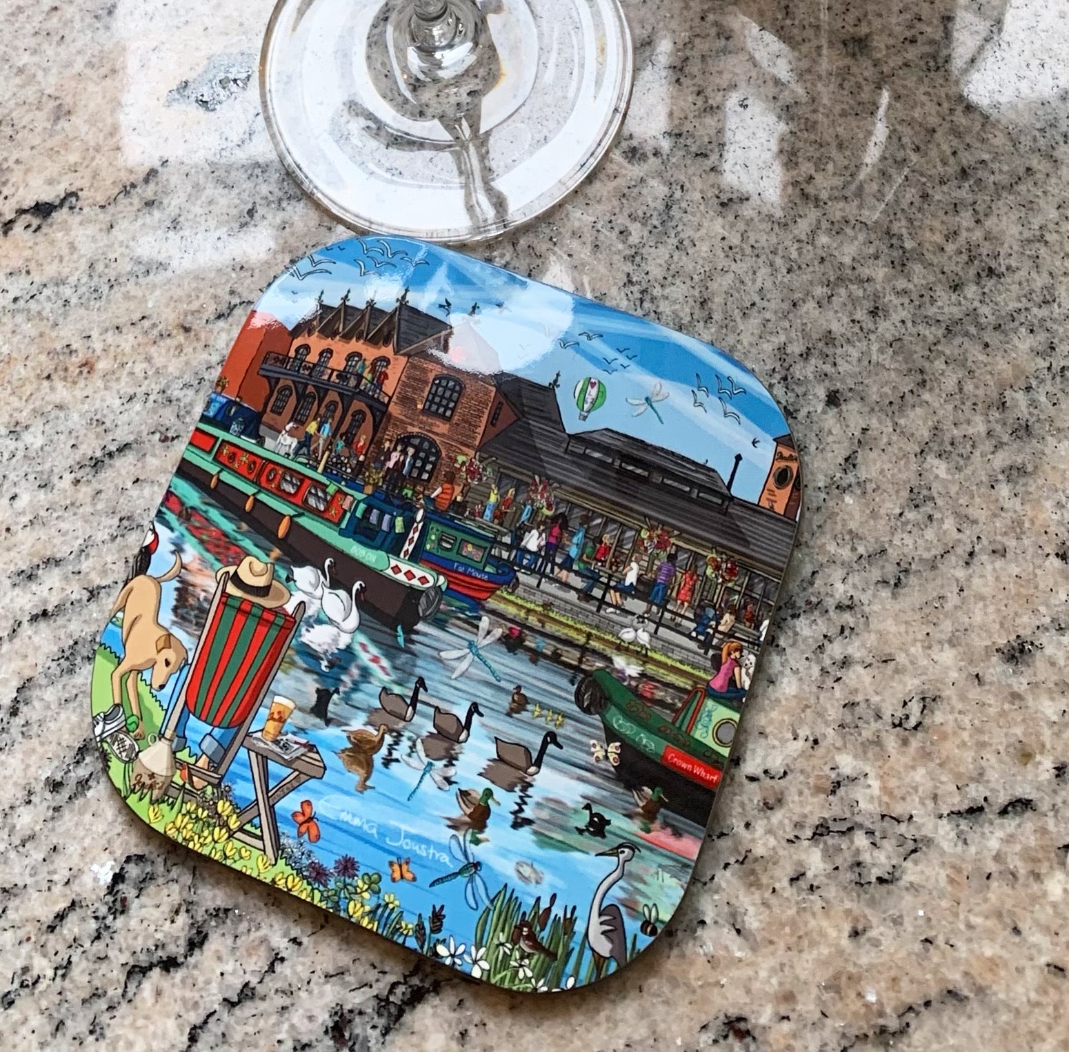 Emma Joustra Stone Joules - Crown Wharf Coaster