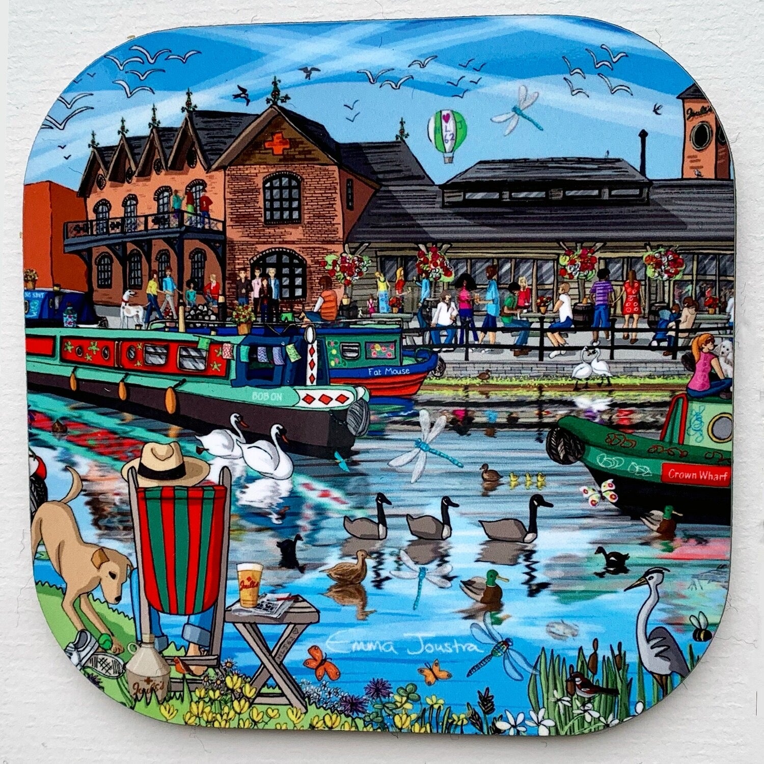 Emma Joustra Stone Joules - Crown Wharf Coaster