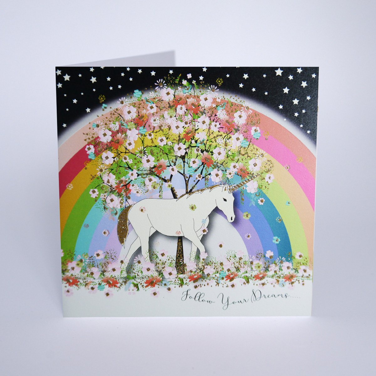 Five Dollar Shake Follow Your Dreams Unicorn Card