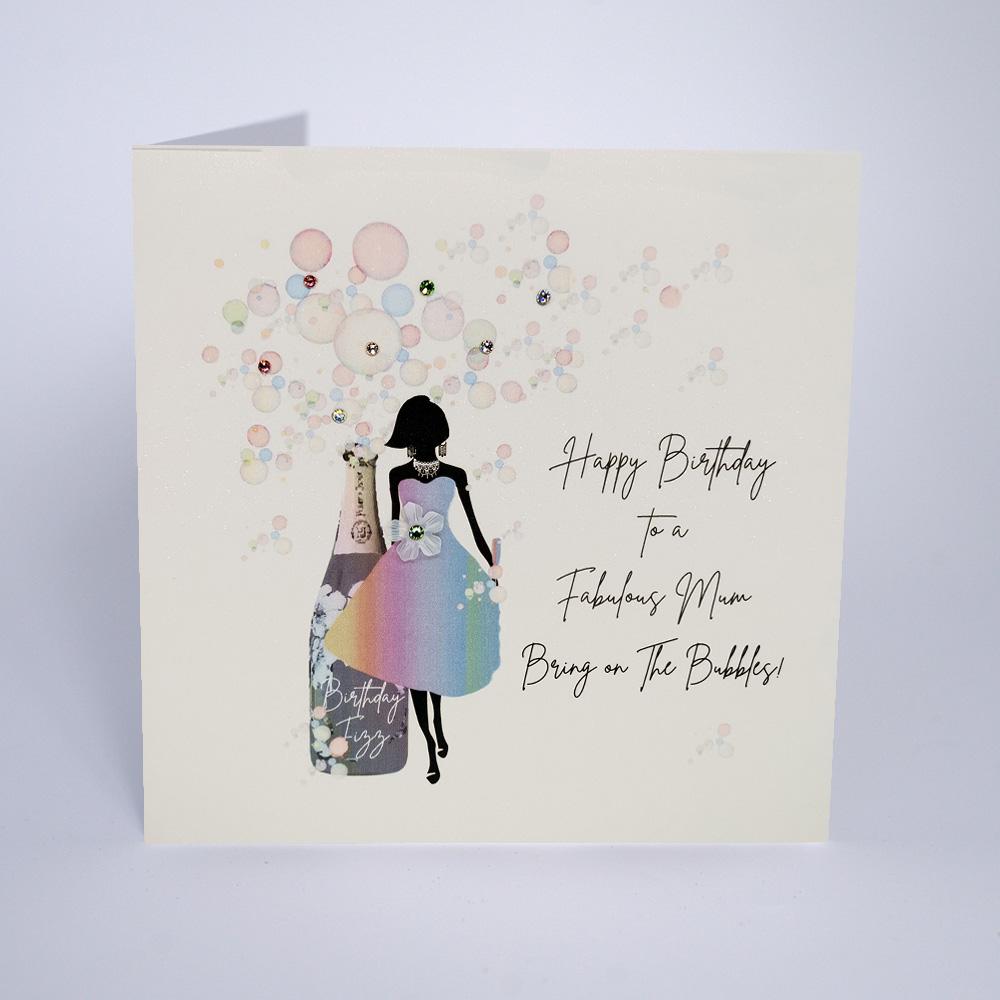 Five Dollar Shake Bring on the Bubbles Mum Birthday Card