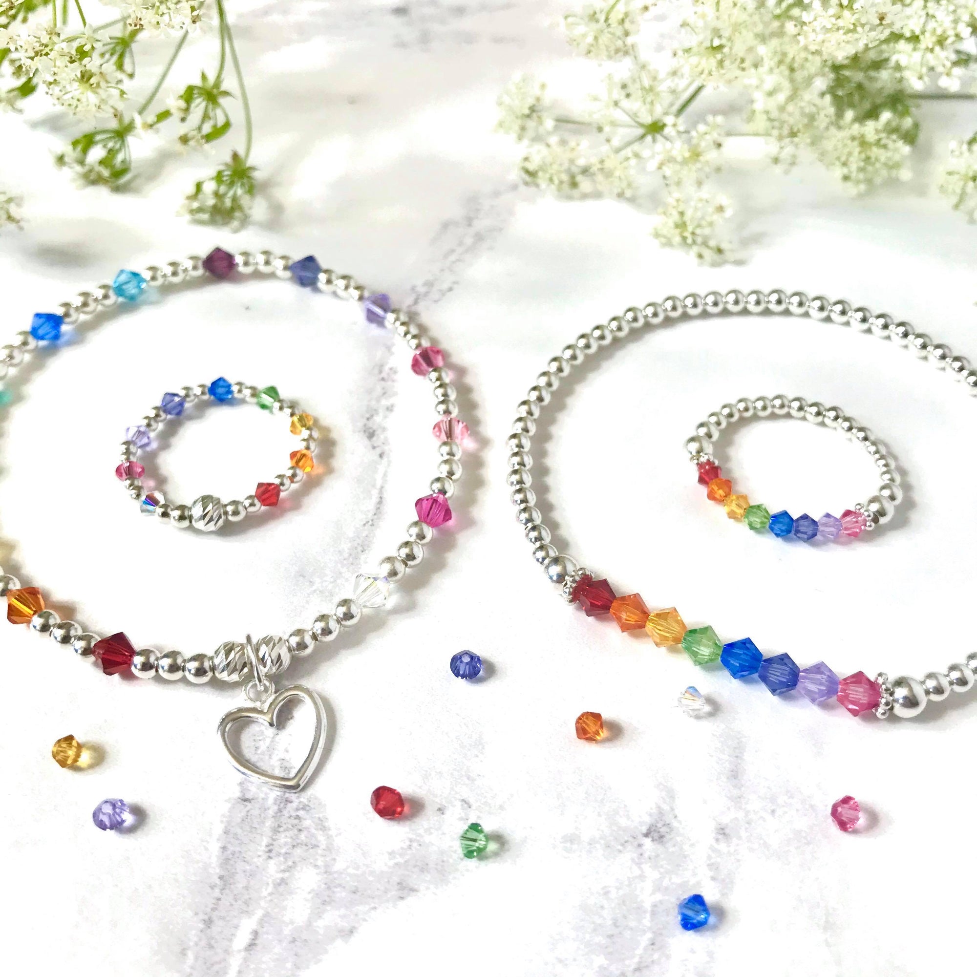 Jolu Jewellery Rainbow Hope Bracelet 🌈