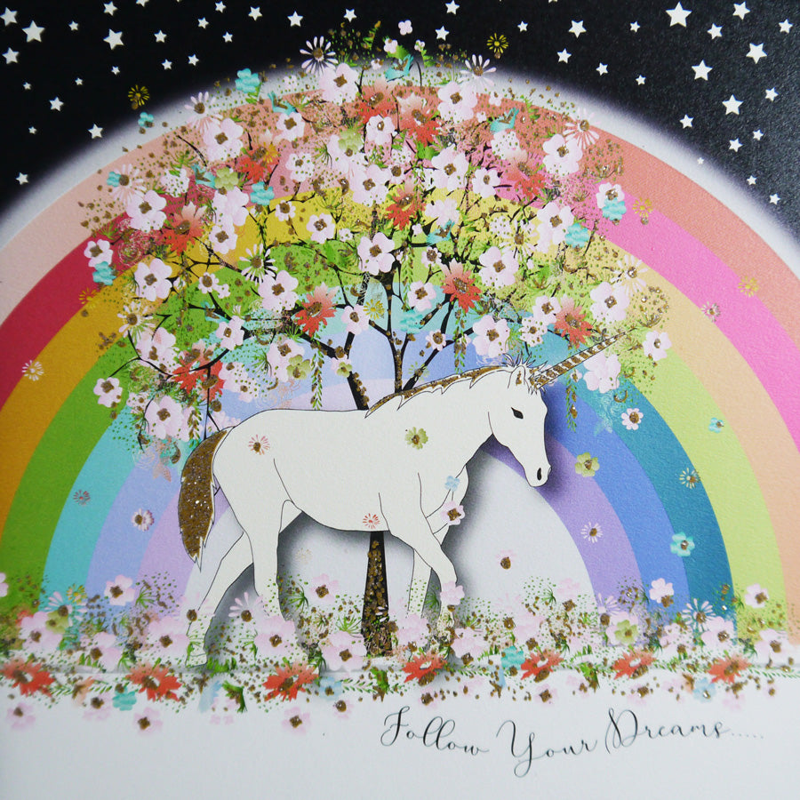 Five Dollar Shake Follow Your Dreams Unicorn Card