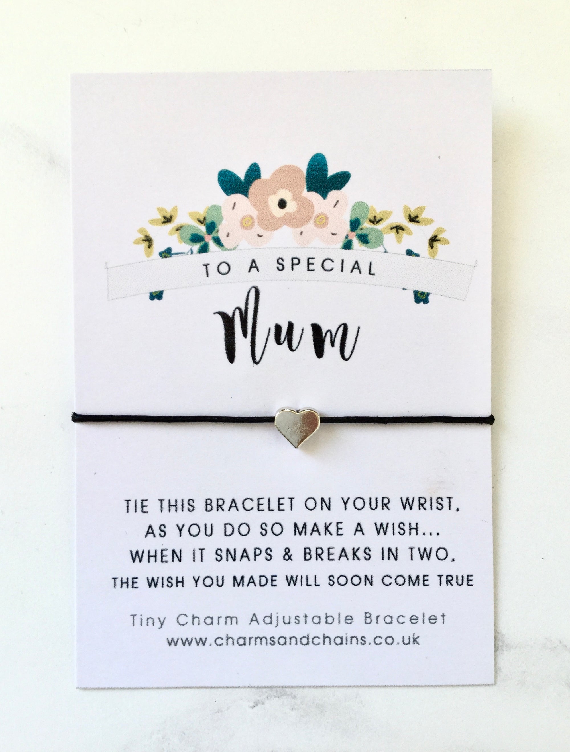 Special Mum Wish Bracelet