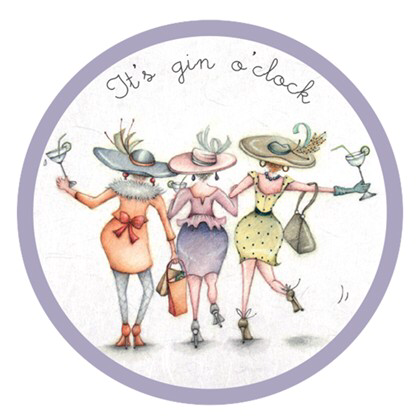 Berni Parker Coaster - It’s Gin O’Clock
