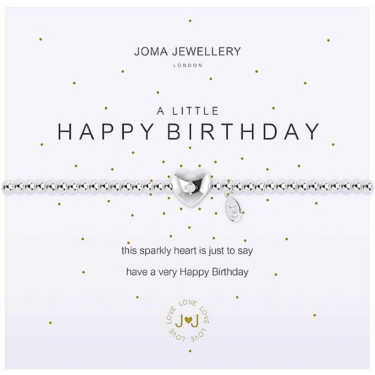Joma Jewellery A Little Happy Birthday Bracelet