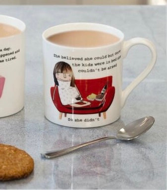 Rosie Made a Thing Mug - She Believed She Could