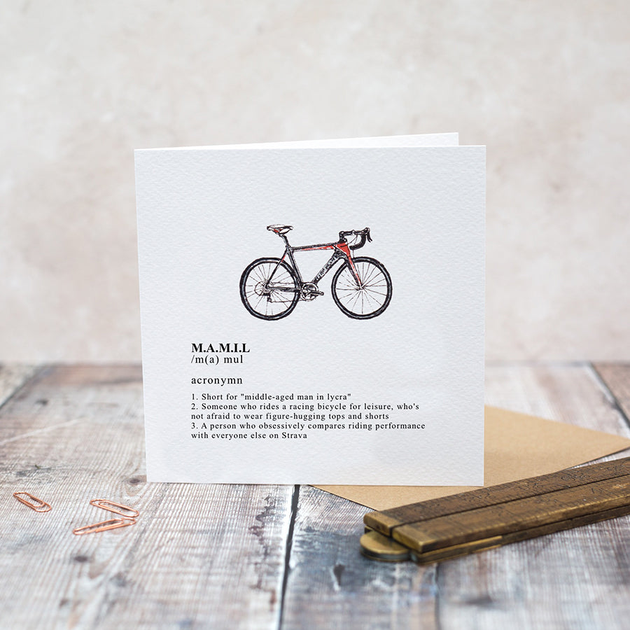 Toasted Crumpet M.A.M.I.L Blank Card