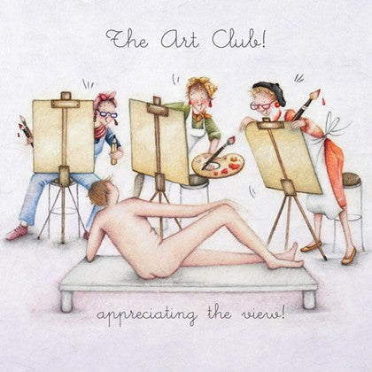 Berni Parker Blank Card - The Art Club