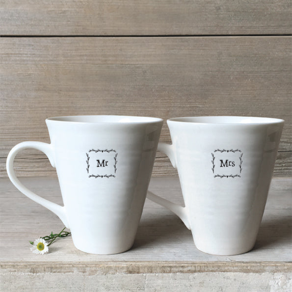 East of India Mr & Mrs Mugs