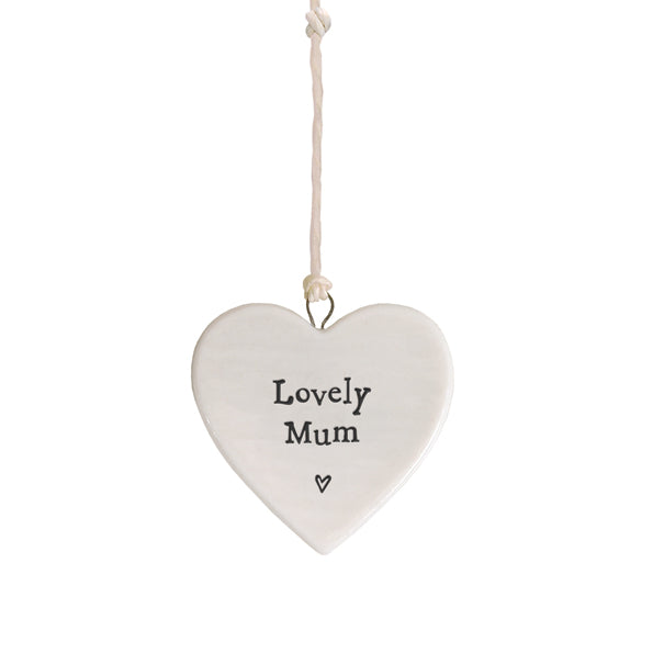 East of India Porcelain MINI Heart - Lovely Mum
