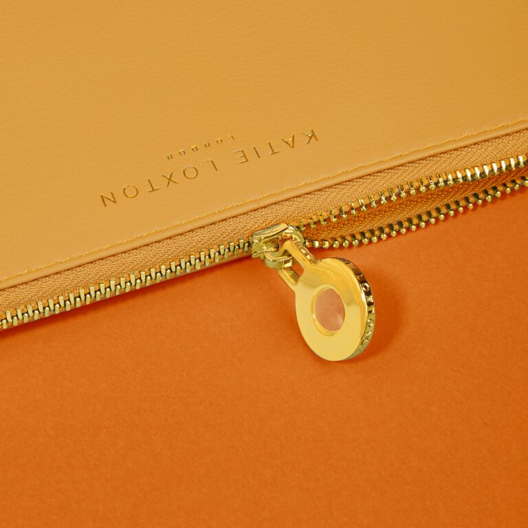 Katie Loxton Birthstone Perfect Pouch - NOVEMBER Yellow Quartz- Ochre