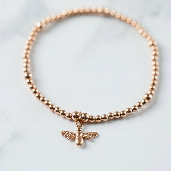 Jolu Jewellery Rose Gold Queen Bee Chloe Bracelet