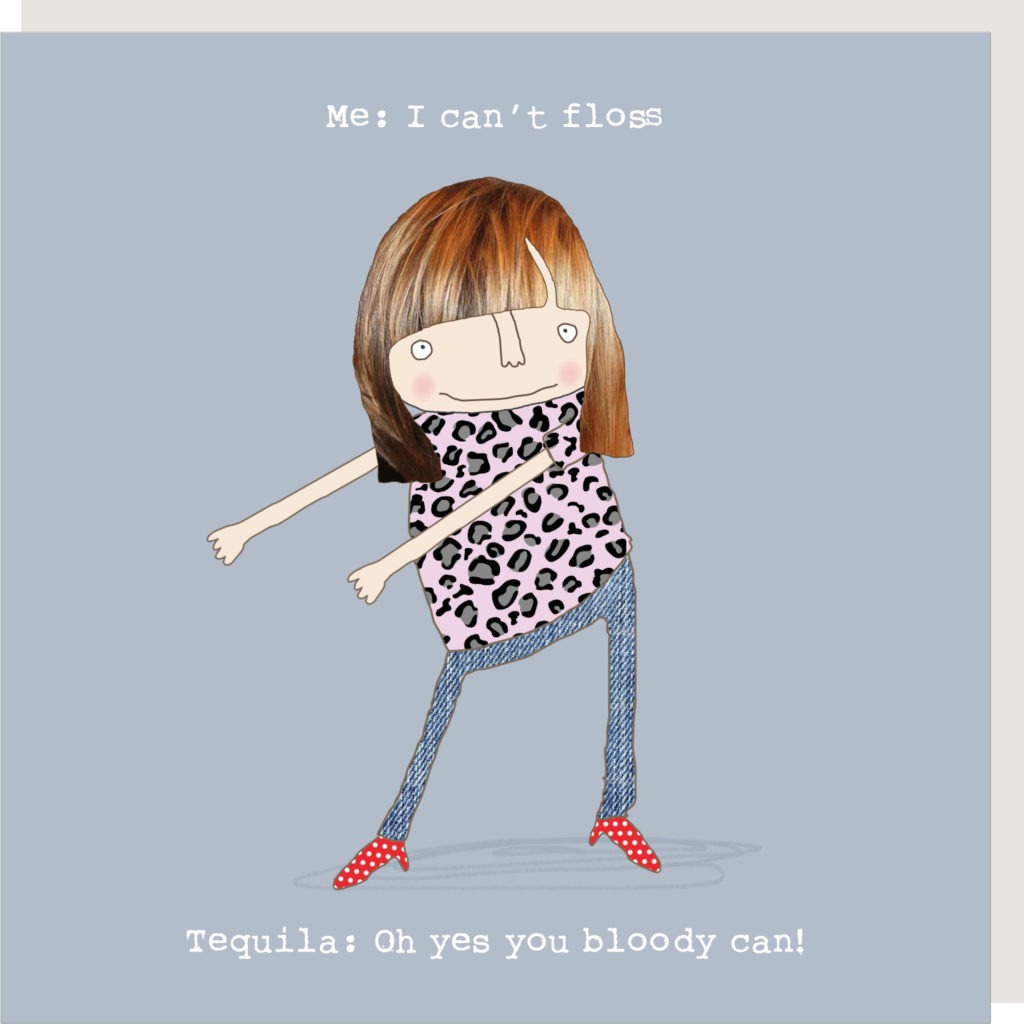 Rosie Made A Thing - Floss - Blank Card