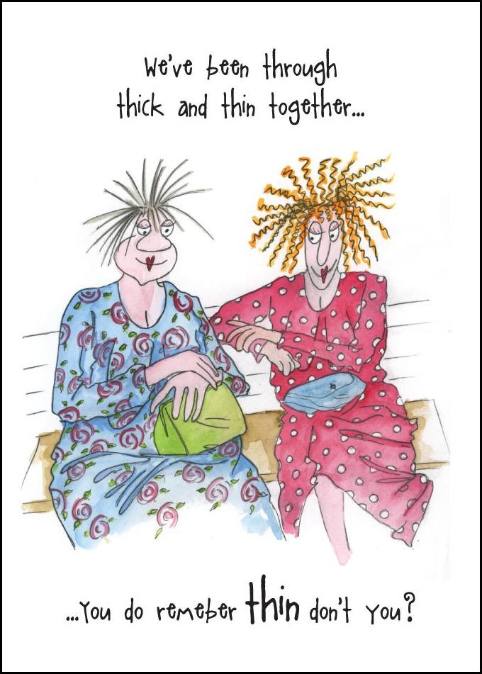Camilla & Rose Blank Card -Remember Thin?