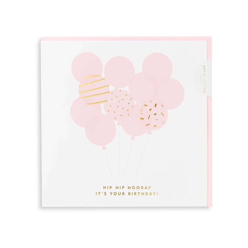 Katie Loxton Hip Hip Hooray Its Your Birthday Greeting Card
